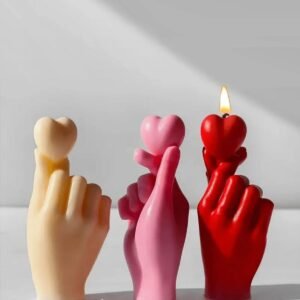 Cœur décoratif en plâtre – Aromathérapie