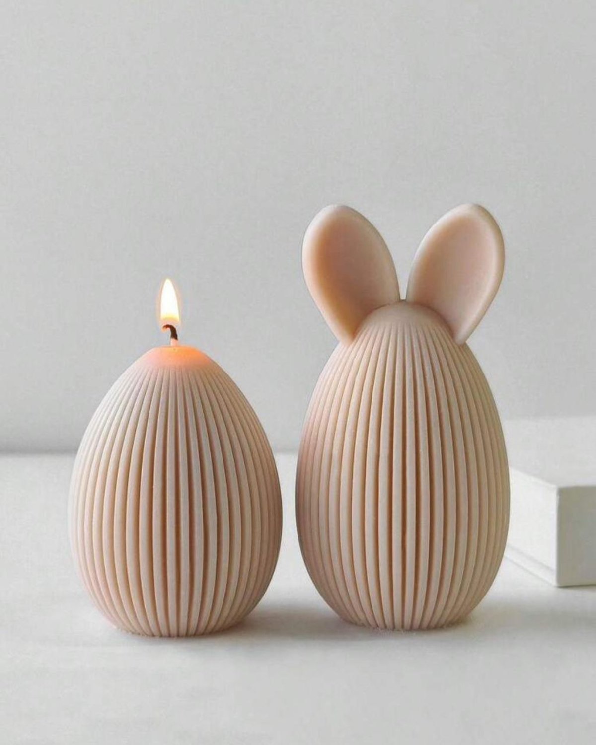 Bougie lapin décorative – Image 2